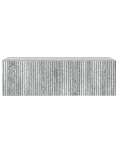 Mobile Porta TV da Muro Grigio Sonoma 98 x 41 x 30 cm