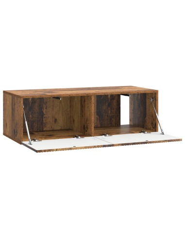Mobile Porta TV da Muro Legno antico 98 x 41 x 30 cm