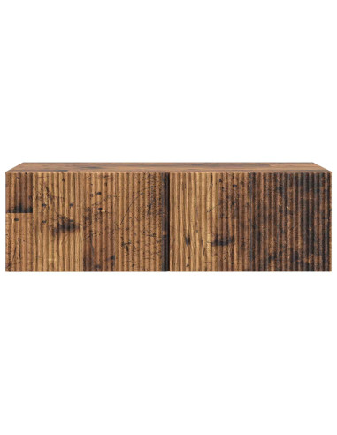 Mobile Porta TV da Muro Legno antico 98 x 41 x 30 cm
