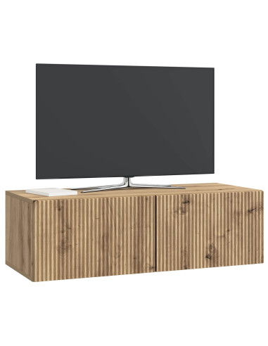 Mobile Porta TV da Muro Rovere Artigianale 98 x 41 x 30 cm