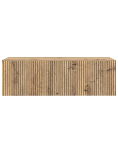 Mobile Porta TV da Muro Rovere Artigianale 98 x 41 x 30 cm