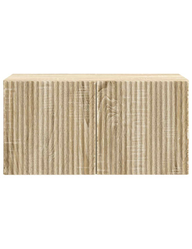 Mobile Porta TV da Muro Rovere Sonoma 59,5 x 31 x 30 cm