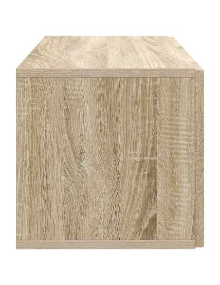 Mobile Porta TV da Muro Rovere Sonoma 59,5 x 31 x 30 cm