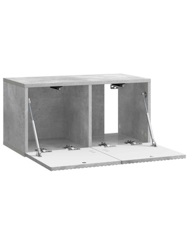 Mobile Porta TV da Muro Grigio Cemento 59,5 x 31 x 30 cm
