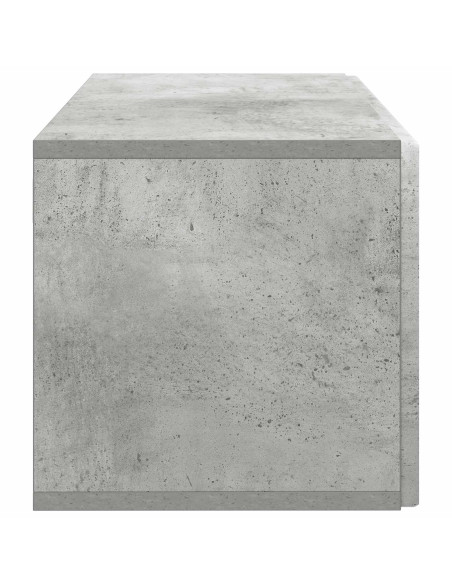 Mobile Porta TV da Muro Grigio Cemento 59,5 x 31 x 30 cm