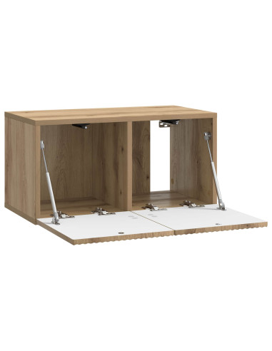 Mobile Porta TV da Muro Rovere Artigianale 59,5 x 31 x 30 cm