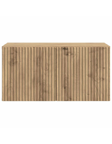 Mobile Porta TV da Muro Rovere Artigianale 59,5 x 31 x 30 cm