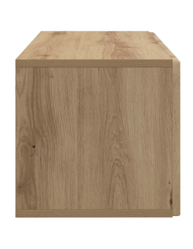 Mobile Porta TV da Muro Rovere Artigianale 59,5 x 31 x 30 cm