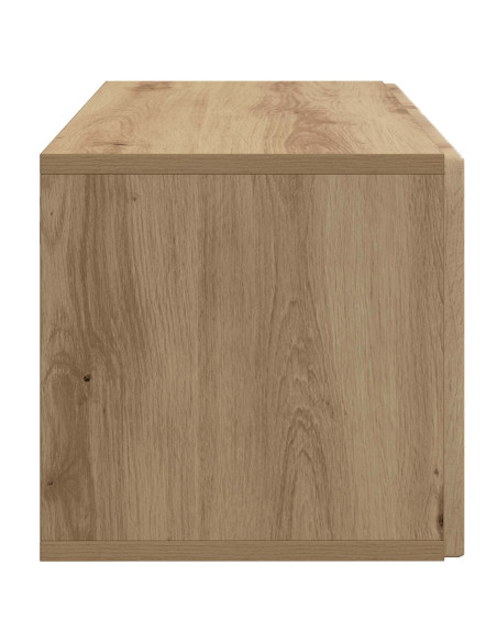 Mobile Porta TV da Muro Rovere Artigianale 59,5 x 31 x 30 cm