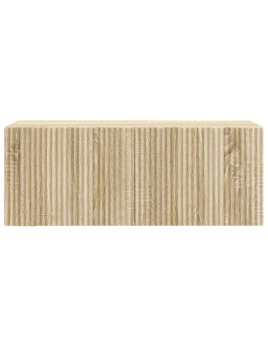 Mobile Porta TV da Muro Rovere Sonoma 78,5 x 31 x 30 cm