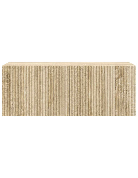 Mobile Porta TV da Muro Rovere Sonoma 78,5 x 31 x 30 cm