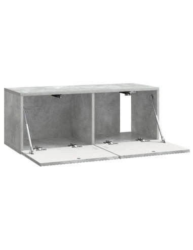 Mobile Porta TV da Muro Grigio Cemento 78,5 x 31 x 30 cm