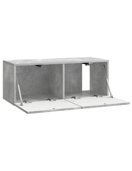 Mobile Porta TV da Muro Grigio Cemento 78,5 x 31 x 30 cm