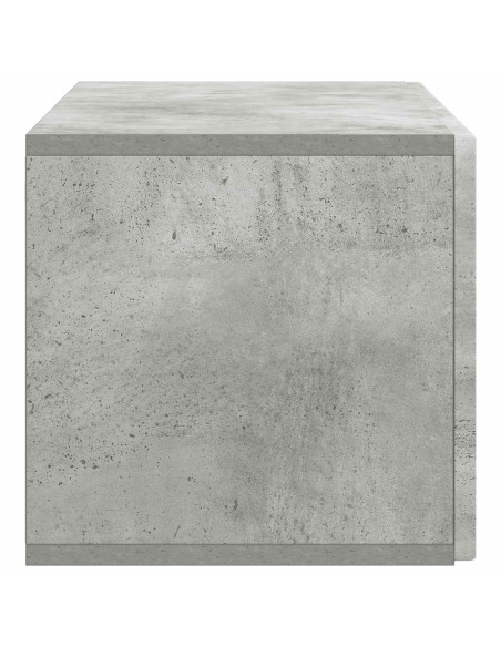 Mobile Porta TV da Muro Grigio Cemento 78,5 x 31 x 30 cm