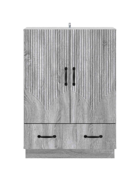 Credenza Grigio Sonoma 66 x 34,5 x 92 cm Legno ingegnerizzato