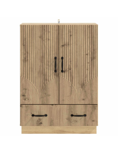 Credenza con cassetto Rovere Artigianale 66 x 34,5 x 92 cm