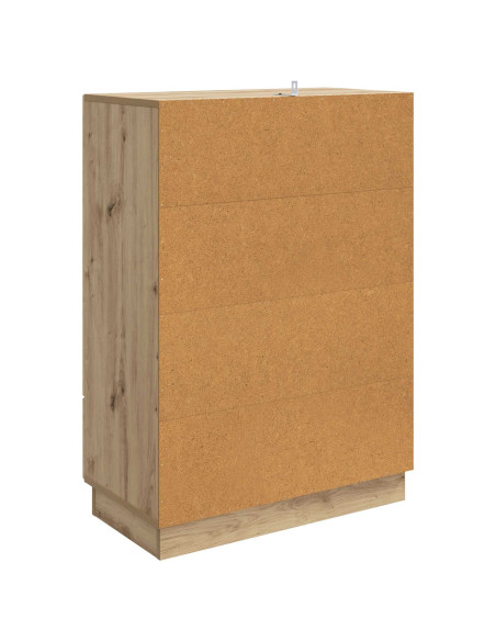 Credenza con cassetto Rovere Artigianale 66 x 34,5 x 92 cm