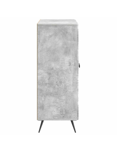 Credenza Grigio Cemento 66 x 34,5 x 90 cm Legno ingegnerizzato