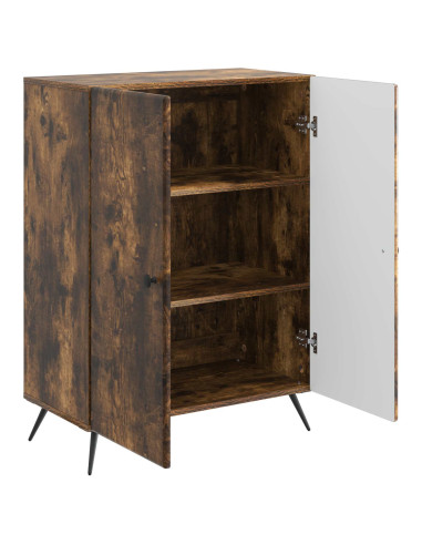 Credenza Rovere Fumo 66 x 34,5 x 90 cm Legno ingegnerizzato