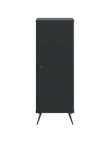 Credenza Nero 33 x 34,5 x 90 cm Legno ingegnerizzato
