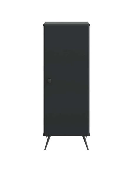 Credenza Nero 33 x 34,5 x 90 cm Legno ingegnerizzato