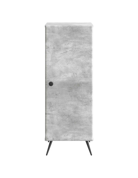 Credenza Grigio Cemento 33 x 34,5 x 90 cm Legno ingegnerizzato