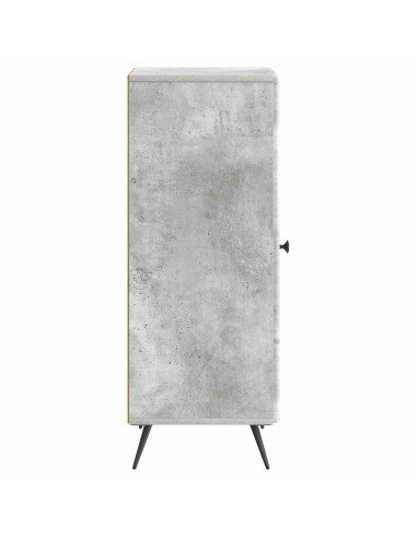 Credenza Grigio Cemento 33 x 34,5 x 90 cm Legno ingegnerizzato