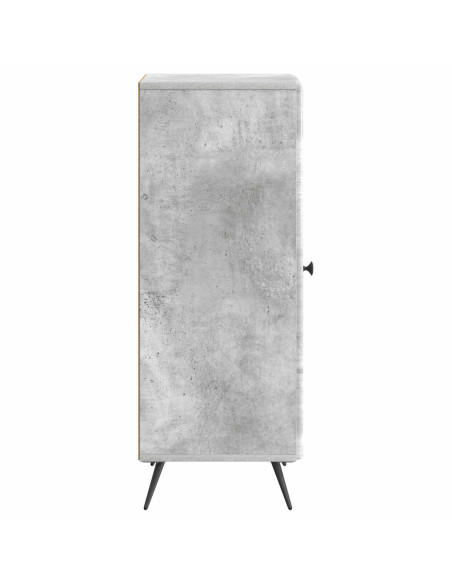 Credenza Grigio Cemento 33 x 34,5 x 90 cm Legno ingegnerizzato