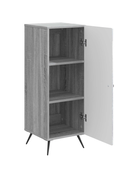 Credenza Grigio Sonoma 33 x 34,5 x 90 cm Legno ingegnerizzato