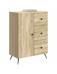 Credenza Rovere Sonoma 66 x 34,5 x 90 cm Legno ingegnerizzato 2