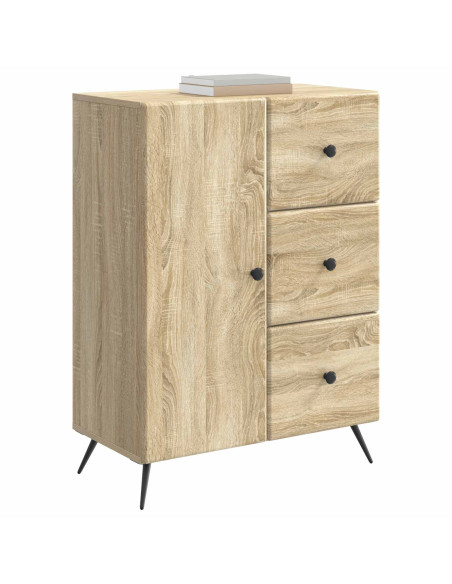 Credenza Rovere Sonoma 66 x 34,5 x 90 cm Legno ingegnerizzato