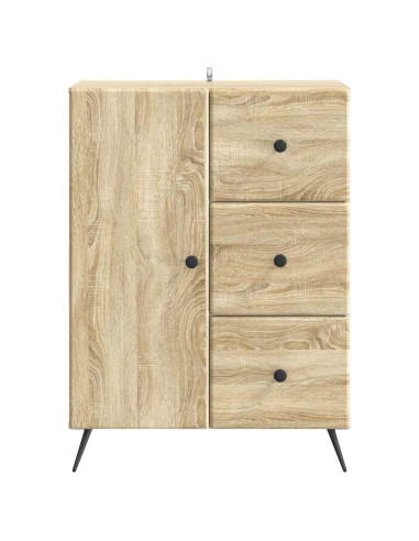 Credenza Rovere Sonoma 66 x 34,5 x 90 cm Legno ingegnerizzato