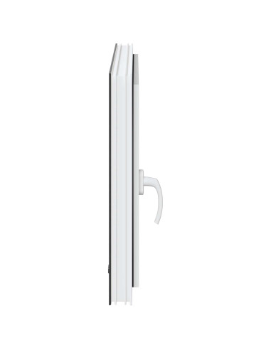 Finestra per Soffitta RISOR Antracite 80 x 60 cm PVC e Vetro