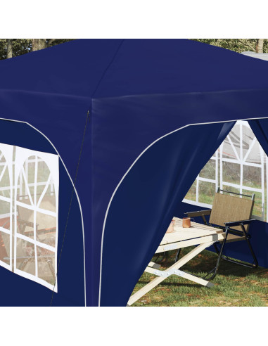 Tenda per feste a pop-up 290 x 290 x 245 cm Blu