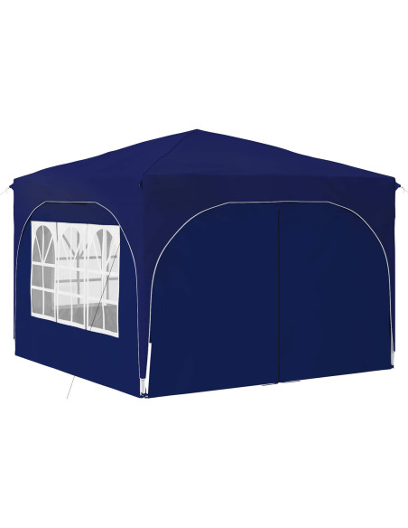 Tenda per feste a pop-up 290 x 290 x 245 cm Blu