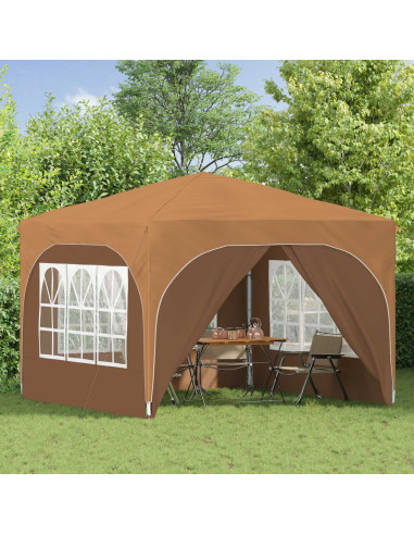Tenda per feste a pop-up 290 x 290 x 245 cm Beige