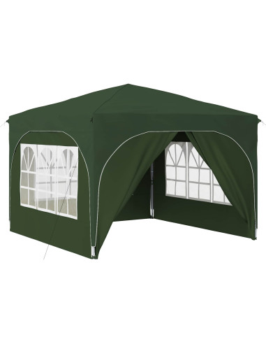 Tenda per feste a pop-up 290 x 290 x 245 cm Verde