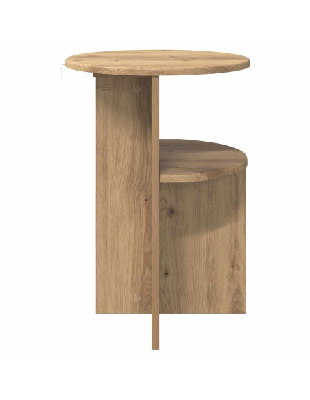 Tavolo laterale Rovere Artigianale Ø 39,5 x 55 cm