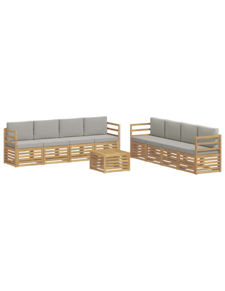 Set divani Legno di Acacia Massello