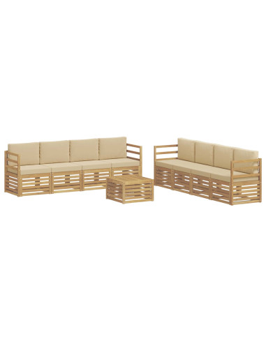 Set divani Legno di Acacia Massello