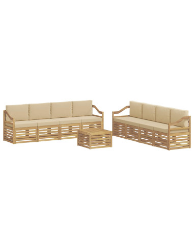 Set divani Legno di Acacia Massello