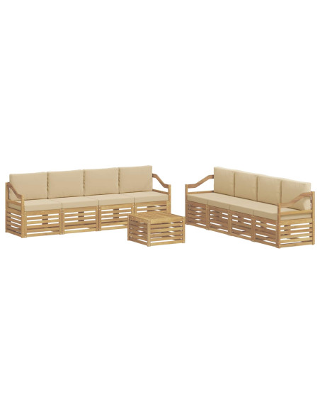 Set divani Legno di Acacia Massello