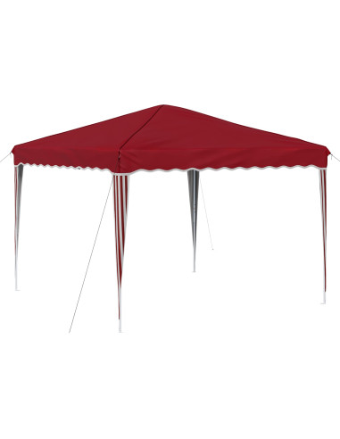 Tenda per feste a pop-up Borgogna 288 x 288 x 245 cm