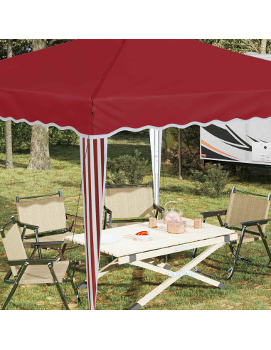Tenda per feste a pop-up Borgogna 288 x 288 x 245 cm