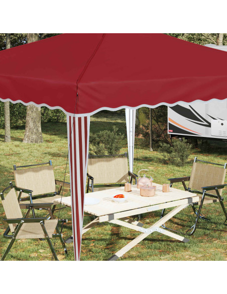 Tenda per feste a pop-up Borgogna 288 x 288 x 245 cm