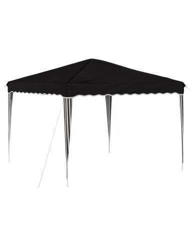 Tenda per feste a pop-up Nero 288 x 288 x 245 cm Tessuto Oxford