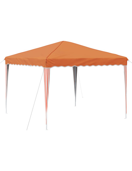 Tenda per feste a pop-up Arancione 288 x 288 x 245 cm
