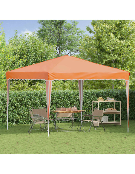Tenda per feste a pop-up Arancione 288 x 288 x 245 cm