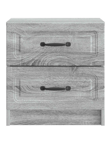 Armadio da Notte con cassetto Grigio Sonoma 43 x 34,5 x 44,5 cm