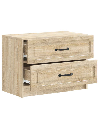 Armadio da Notte con cassetto Rovere Sonoma 62 x 34,5 x 44,5 cm